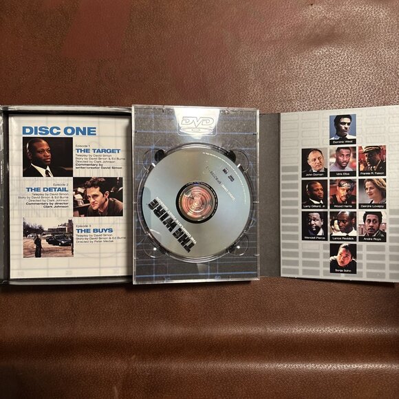 The Wire - The Complete First Season (DVD, 2004, 5-Disc Set) - Picture 3 of 3